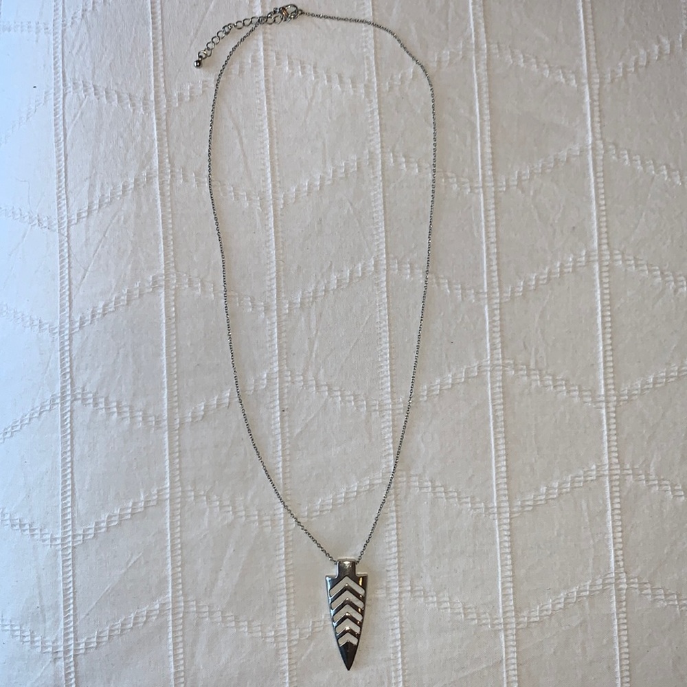 Silver Arrow necklace